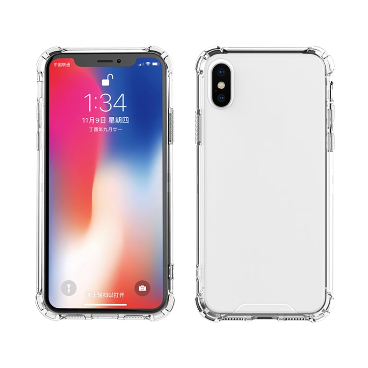 Shockproof TPU Frame + Acrylic Back Panel Protective Case, For iPhone X / XS, For iPhone XR, For iPhone XS Max