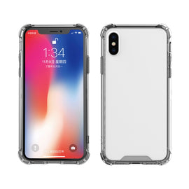 Shockproof TPU Frame + Acrylic Back Panel Protective Case, For iPhone X / XS, For iPhone XR, For iPhone XS Max
