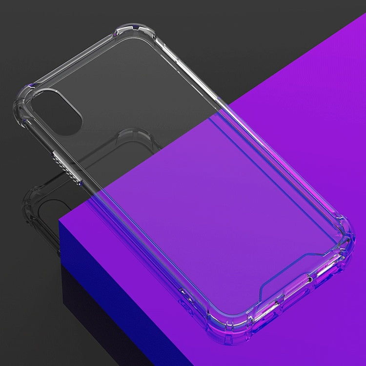 Shockproof TPU Frame + Acrylic Back Panel Protective Case, For iPhone X / XS, For iPhone XR, For iPhone XS Max