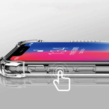 Load image into Gallery viewer, Shockproof TPU Frame + Acrylic Back Panel Protective Case, For iPhone X / XS, For iPhone XR, For iPhone XS Max