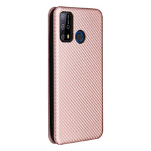 Load image into Gallery viewer, Carbon Fiber Texture Magnetic Horizontal Flip TPU + PC + PU Leather Case with Card Slot, For Oukitel C23 Pro, For Samsung Galaxy A22 4G, For ZTE Libero 5G