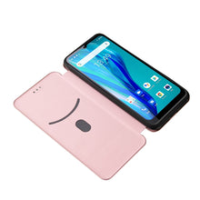 Load image into Gallery viewer, Carbon Fiber Texture Magnetic Horizontal Flip TPU + PC + PU Leather Case with Card Slot, For Oukitel C23 Pro, For Samsung Galaxy A22 4G, For ZTE Libero 5G