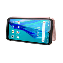 Load image into Gallery viewer, Carbon Fiber Texture Magnetic Horizontal Flip TPU + PC + PU Leather Case with Card Slot, For Oukitel C23 Pro, For Samsung Galaxy A22 4G, For ZTE Libero 5G