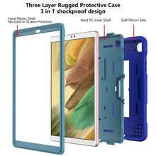 Load image into Gallery viewer, Contrast Color Robot Shockproof Silicone + PC Protective Case with Holder, For Samsung Galaxy Tab A7 Lite T220 / T225 (2021)