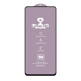 25 PCS 9H HD Large Arc High Alumina Full Screen Tempered Glass Film, For Samsung Galaxy A52 4G (25 PCS)