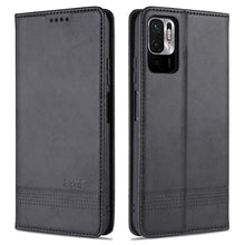 Load image into Gallery viewer, AZNS Magnetic Calf Texture Horizontal Flip Leather Case with Card Slots &amp; Holder &amp; Wallet, For vivo 21, For Xiaomi Redmi Note 10 5G, For Xiaomi Poco M3 Pro 5G