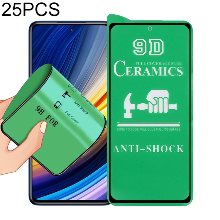 25 PCS 9D Full Screen Full Glue Ceramic Film, For Samsung Galaxy A02s (25 PCS), For Xiaomi Redmi K40 Pro (25 PCS), For Xiaomi Mi 10i (25 PCS), For Samsung Galaxy A12 / A12 Nacho / M12 / A13 5G (25 PCS), For Xiaomi Mi 11i / Mi 11X / Mi 11X Pro (25 PCS) ...