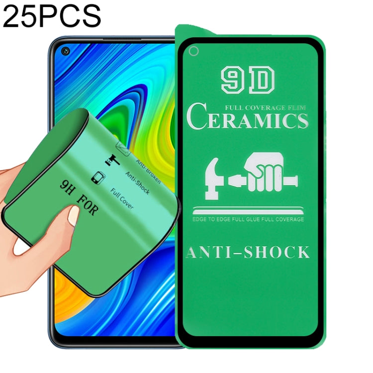 25 PCS 9D Full Screen Full Glue Ceramic Film, For Samsung Galaxy A02s (25 PCS), For Xiaomi Redmi K40 Pro (25 PCS), For Xiaomi Mi 10i (25 PCS), For Samsung Galaxy A12 / A12 Nacho / M12 / A13 5G (25 PCS), For Xiaomi Mi 11i / Mi 11X / Mi 11X Pro (25 PCS) ...