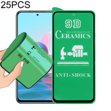 Load image into Gallery viewer, 25 PCS 9D Full Screen Full Glue Ceramic Film, For Samsung Galaxy A02s (25 PCS), For Xiaomi Redmi K40 Pro (25 PCS), For Xiaomi Mi 10i (25 PCS), For Samsung Galaxy A12 / A12 Nacho / M12 / A13 5G (25 PCS), For Xiaomi Mi 11i / Mi 11X / Mi 11X Pro (25 PCS) ...
