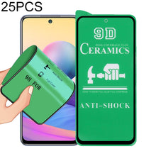 Load image into Gallery viewer, 25 PCS 9D Full Screen Full Glue Ceramic Film, For Samsung Galaxy A02s (25 PCS), For Xiaomi Redmi K40 Pro (25 PCS), For Xiaomi Mi 10i (25 PCS), For Samsung Galaxy A12 / A12 Nacho / M12 / A13 5G (25 PCS), For Xiaomi Mi 11i / Mi 11X / Mi 11X Pro (25 PCS) ...