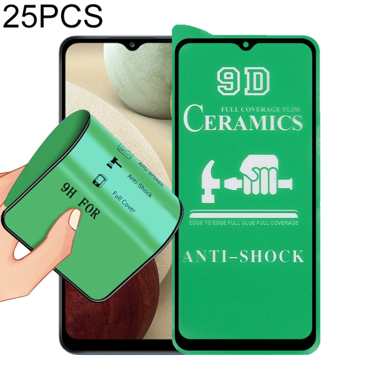 25 PCS 9D Full Screen Full Glue Ceramic Film, For Samsung Galaxy A02s (25 PCS), For Xiaomi Redmi K40 Pro (25 PCS), For Xiaomi Mi 10i (25 PCS), For Samsung Galaxy A12 / A12 Nacho / M12 / A13 5G (25 PCS), For Xiaomi Mi 11i / Mi 11X / Mi 11X Pro (25 PCS) ...