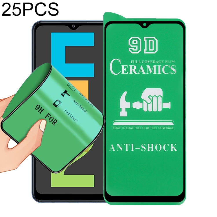25 PCS 9D Full Screen Full Glue Ceramic Film, For Samsung Galaxy A02s (25 PCS), For Xiaomi Redmi K40 Pro (25 PCS), For Xiaomi Mi 10i (25 PCS), For Samsung Galaxy A12 / A12 Nacho / M12 / A13 5G (25 PCS), For Xiaomi Mi 11i / Mi 11X / Mi 11X Pro (25 PCS) ...