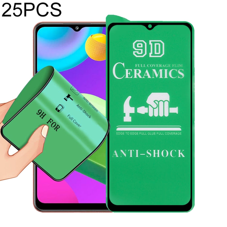 25 PCS 9D Full Screen Full Glue Ceramic Film, For Samsung Galaxy A02s (25 PCS), For Xiaomi Redmi K40 Pro (25 PCS), For Xiaomi Mi 10i (25 PCS), For Samsung Galaxy A12 / A12 Nacho / M12 / A13 5G (25 PCS), For Xiaomi Mi 11i / Mi 11X / Mi 11X Pro (25 PCS) ...