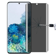 Load image into Gallery viewer, For OnePlus 9 Pro No Fingerprint Unlock 0.3mm 9H Surface Hardness 3D Curved Surface Privacy Glass Film