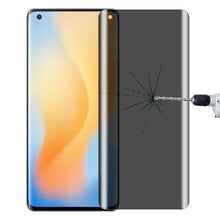 Load image into Gallery viewer, For OnePlus 9 Pro No Fingerprint Unlock 0.3mm 9H Surface Hardness 3D Curved Surface Privacy Glass Film