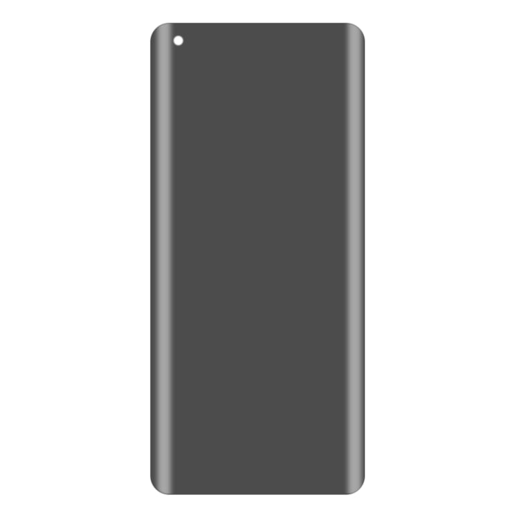 For OnePlus 9 Pro No Fingerprint Unlock 0.3mm 9H Surface Hardness 3D Curved Surface Privacy Glass Film