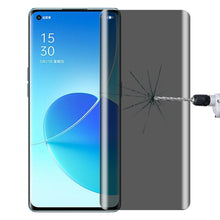 Load image into Gallery viewer, For OnePlus 9 Pro No Fingerprint Unlock 0.3mm 9H Surface Hardness 3D Curved Surface Privacy Glass Film