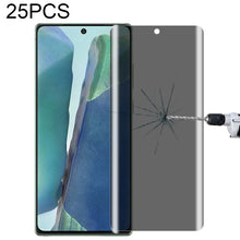 Load image into Gallery viewer, For OnePlus 9 Pro No Fingerprint Unlock 25pcs 0.3mm 9H Surface Hardness 3D Curved Surface Privacy Glass Film