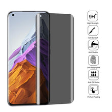 Load image into Gallery viewer, For OnePlus 9 Pro No Fingerprint Unlock 25pcs 0.3mm 9H Surface Hardness 3D Curved Surface Privacy Glass Film