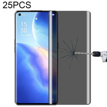 Load image into Gallery viewer, For OnePlus 9 Pro No Fingerprint Unlock 25pcs 0.3mm 9H Surface Hardness 3D Curved Surface Privacy Glass Film