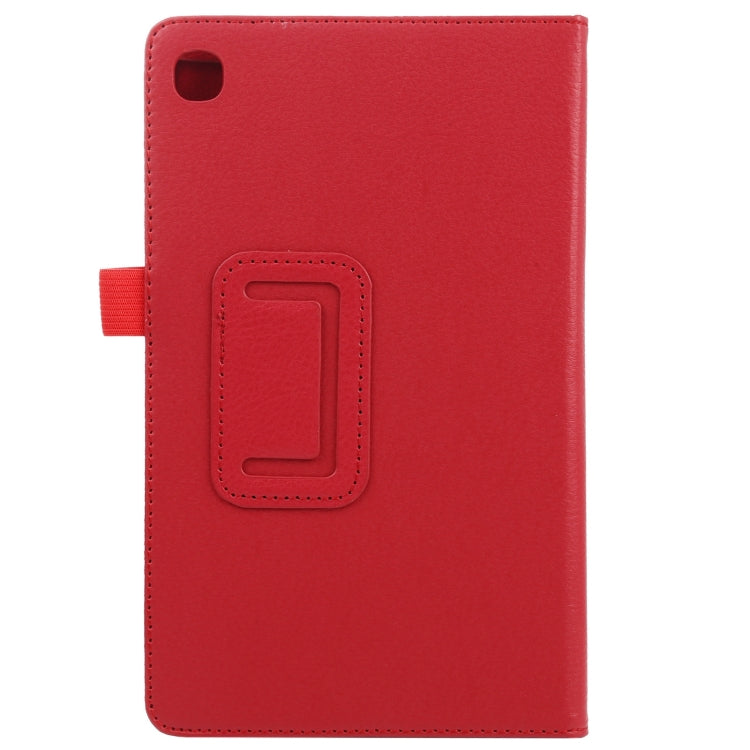 Litchi Texture Solid Color Horizontal Flip Leather Case with Holder & Pen Slot, For Samsung Galaxy Tab A7 Lite T220 / T225