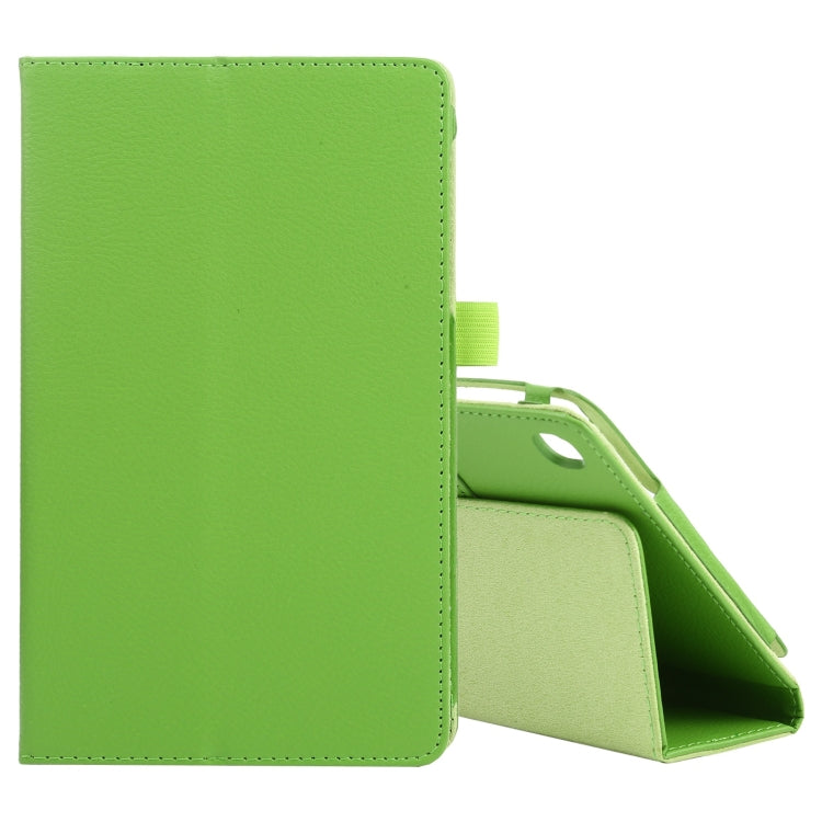 Litchi Texture Solid Color Horizontal Flip Leather Case with Holder & Pen Slot, For Samsung Galaxy Tab A7 Lite T220 / T225