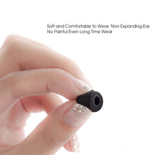 Load image into Gallery viewer, 6 Pairs New Bee NB-M1 Slow Rebound Memory Foam Ear Caps with Storage Box, Suitable for 5mm-7mm Earphone Plugs, Memory Foam Black, Memory Foam Red, Silicone &amp; Memory Foam Grey