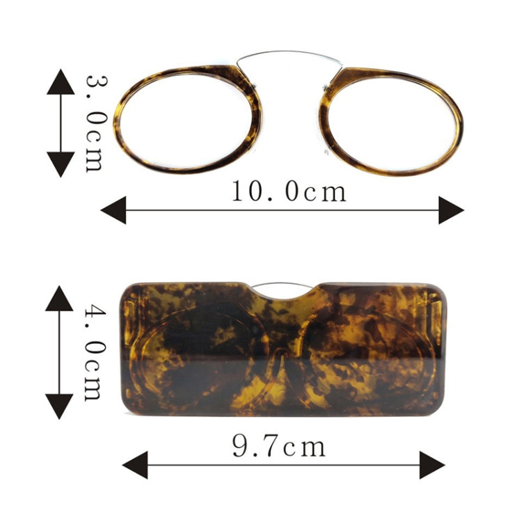 Mini Clip Nose Style Presbyopic Glasses without Temples