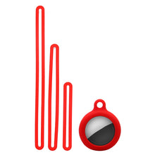 Load image into Gallery viewer, Silicone Shockproof Protective Cover Case with 3 Lanyards, For AirTag