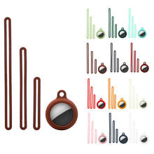 Load image into Gallery viewer, Silicone Shockproof Protective Cover Case with 3 Lanyards, For AirTag