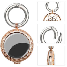 Load image into Gallery viewer, Copper Jewelry Style Shockproof Protective Cover Case with Keychain Hook Loop, For AirTag