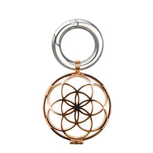 Load image into Gallery viewer, Copper Jewelry Style Shockproof Protective Cover Case with Keychain Hook Loop, For AirTag