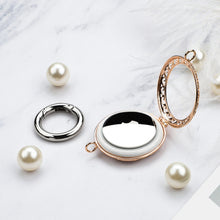 Load image into Gallery viewer, Copper Jewelry Style Shockproof Protective Cover Case with Keychain Hook Loop, For AirTag