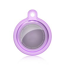 Load image into Gallery viewer, All-inclusive Clear Crystal Shockproof Protective Cover Case with Keychain Hook Loop, For AirTag