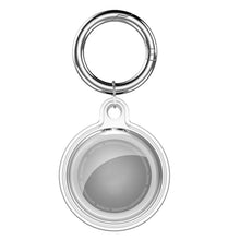 Load image into Gallery viewer, All-inclusive Clear Crystal Shockproof Protective Cover Case with Keychain Hook Loop, For AirTag