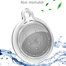 Load image into Gallery viewer, All-inclusive Clear Crystal Shockproof Protective Cover Case with Keychain Hook Loop, For AirTag