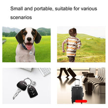 Load image into Gallery viewer, All-inclusive Clear Crystal Shockproof Protective Cover Case with Keychain Hook Loop, For AirTag