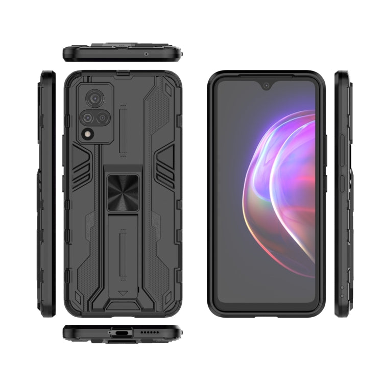 Supersonic PC + TPU Shock-proof Protective Case with Holder, For vivo V21, For Xiaomi Mi 10T 5G