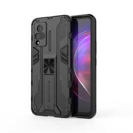 Supersonic PC + TPU Shock-proof Protective Case with Holder, For vivo V21, For Xiaomi Mi 10T 5G