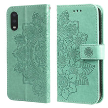 Load image into Gallery viewer, 7-petal Flowers Embossing Pattern Horizontal Flip PU Leather Case with Holder &amp; Card Slots &amp; Wallet &amp; Photo Frame, For Samsung Galaxy S21 Ultra 5G, For Samsung Galaxy S21 5G, For Samsung Galaxy S21 FE, For Samsung Galaxy S21+ 5G, For Samsung Galaxy A02...