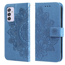 Load image into Gallery viewer, 7-petal Flowers Embossing Pattern Horizontal Flip PU Leather Case with Holder &amp; Card Slots &amp; Wallet &amp; Photo Frame, For Samsung Galaxy S21 Ultra 5G, For Samsung Galaxy S21 5G, For Samsung Galaxy S21 FE, For Samsung Galaxy S21+ 5G, For Samsung Galaxy A02...