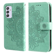 Load image into Gallery viewer, 7-petal Flowers Embossing Pattern Horizontal Flip PU Leather Case with Holder &amp; Card Slots &amp; Wallet &amp; Photo Frame, For Samsung Galaxy S21 Ultra 5G, For Samsung Galaxy S21 5G, For Samsung Galaxy S21 FE, For Samsung Galaxy S21+ 5G, For Samsung Galaxy A02...
