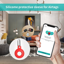 Load image into Gallery viewer, Anti-scratch Silicone Shockproof Protective Cover Case with Carabiner, For AirTag