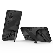Load image into Gallery viewer, Punk Armor 2 in 1 PC + TPU Shockproof Case with Invisible Holder, For vivo S9e, For Samsung Galaxy F52 5G