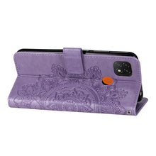 Load image into Gallery viewer, 7-petal Flowers Embossing Pattern Horizontal Flip PU Leather Case with Holder &amp; Card Slots &amp; Wallet &amp; Photo Frame, For Xiaomi Redmi 9C, For Xiaomi Redmi 9A, For Xiaomi Redmi K40/K40 Pro/Poco F3/ Mi 11i                                                   ...