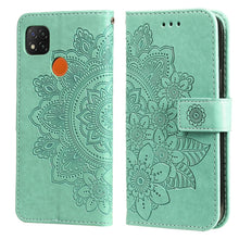 Load image into Gallery viewer, 7-petal Flowers Embossing Pattern Horizontal Flip PU Leather Case with Holder &amp; Card Slots &amp; Wallet &amp; Photo Frame, For Xiaomi Redmi 9C, For Xiaomi Redmi 9A, For Xiaomi Redmi K40/K40 Pro/Poco F3/ Mi 11i                                                   ...