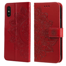 Load image into Gallery viewer, 7-petal Flowers Embossing Pattern Horizontal Flip PU Leather Case with Holder &amp; Card Slots &amp; Wallet &amp; Photo Frame, For Xiaomi Redmi 9C, For Xiaomi Redmi 9A, For Xiaomi Redmi K40/K40 Pro/Poco F3/ Mi 11i                                                   ...