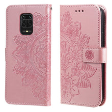 Load image into Gallery viewer, 7-petal Flowers Embossing Pattern Horizontal Flip PU Leather Case with Holder &amp; Card Slots &amp; Wallet &amp; Photo Frame, For Xiaomi Redmi 9C, For Xiaomi Redmi 9A, For Xiaomi Redmi K40/K40 Pro/Poco F3/ Mi 11i                                                   ...