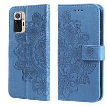 Load image into Gallery viewer, 7-petal Flowers Embossing Pattern Horizontal Flip PU Leather Case with Holder &amp; Card Slots &amp; Wallet &amp; Photo Frame, For Xiaomi Redmi 9C, For Xiaomi Redmi 9A, For Xiaomi Redmi K40/K40 Pro/Poco F3/ Mi 11i                                                   ...