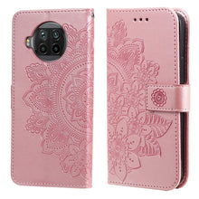Load image into Gallery viewer, 7-petal Flowers Embossing Pattern Horizontal Flip PU Leather Case with Holder &amp; Card Slots &amp; Wallet &amp; Photo Frame, For Xiaomi Redmi 9C, For Xiaomi Redmi 9A, For Xiaomi Redmi K40/K40 Pro/Poco F3/ Mi 11i                                                   ...